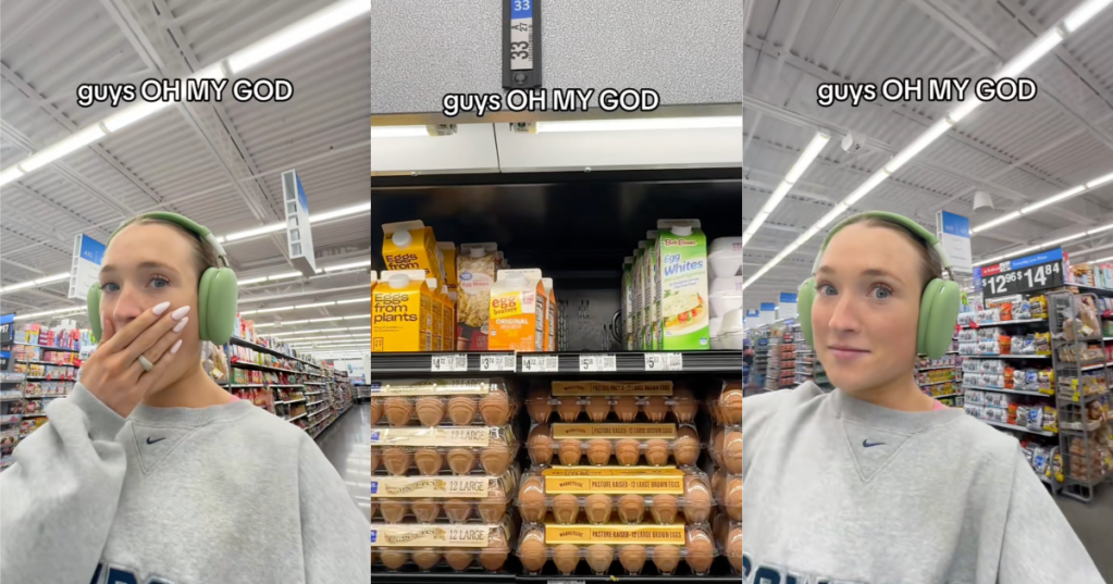woman shopping at walmart