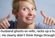 Her Ex-Husband Been Racking Up Bills Under Her Name, So She Wants To Serve Him With A Lawsuit. Thankfully A Telephone Company Employee Helps Her By Telling Her His New Address And Phone Number.