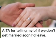 Girlfriend Tells Her Boyfriend She’ll Leave If They Don’t Marry Soon, So He Gets Pressured After Seven Years Together