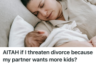 Husband Worked Nonstop While An Exhausted Mother Held Their Family Together, So When He Pushed For Another Kid, She Reminded Him He Barely Sees Their Family