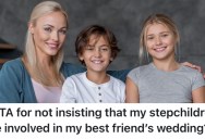 A Maid Of Honor Was Asked By Her Husband’s Ex-Wife To Include Her Stepkids In A Wedding, But She Refused To Do It