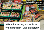 Shopper Was Exhausted After Work, So He Took An Electric Cart At Walmart And Accidentally Made A Pair Of Strangers Think He Was Disabled