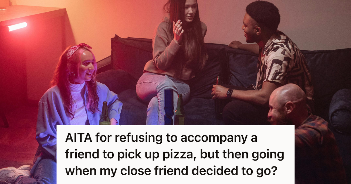 group of friends hanging out