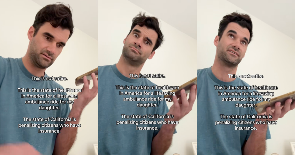 man talking about healthcare