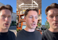 A Home Depot Customer Found Out That Shoppers Can Return Deceased Plants
