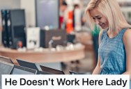 Tech-Savvy Shopper Overheard A Salesman Upselling Another Customer, So He Stepped In To Save Her A Bunch Of Cash