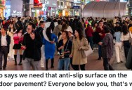 Theme Park Employee Tried To Tell The Company To Put Anti-Slip Surface On Icy Pavement To Avoid Lawsuits, But They Wouldn’t Listen Until A Kid Got Hurt