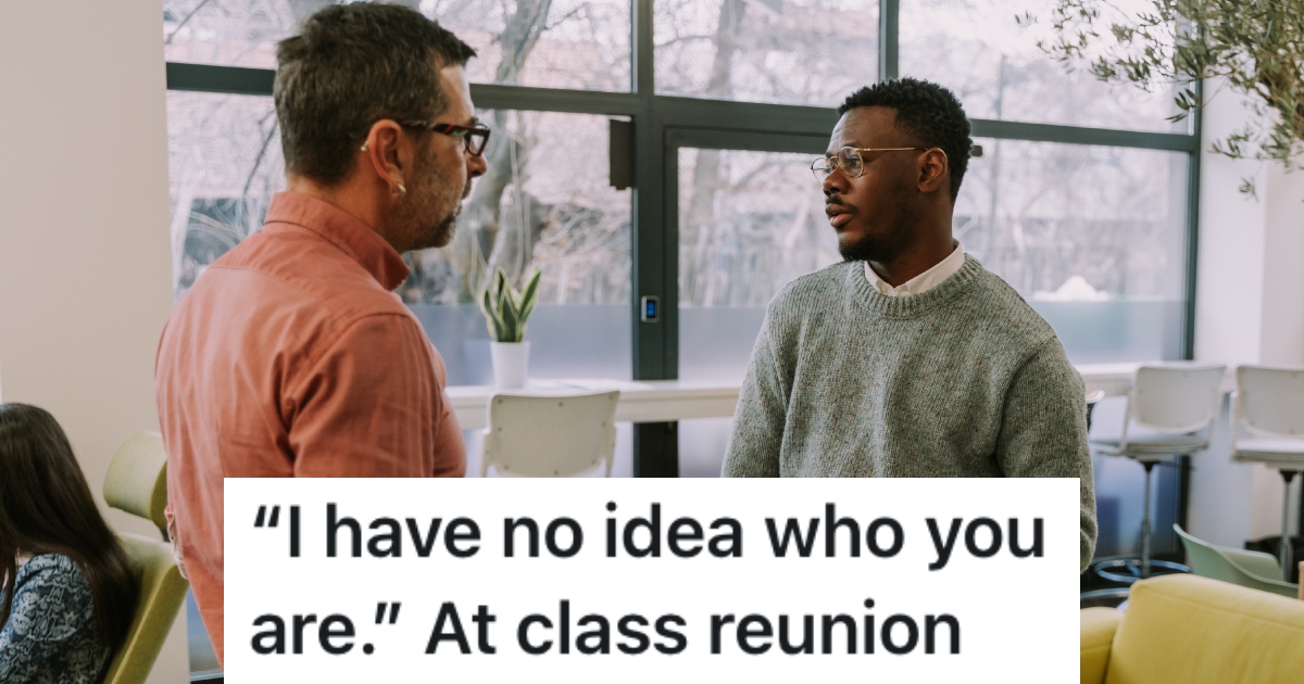 two men having a conversation