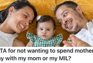 A Married Couple Decided They Didn’t Want To Deal With Drama From Their Families, So They Decided To Spend Mother’s Day Together With Their New Baby And No One Else