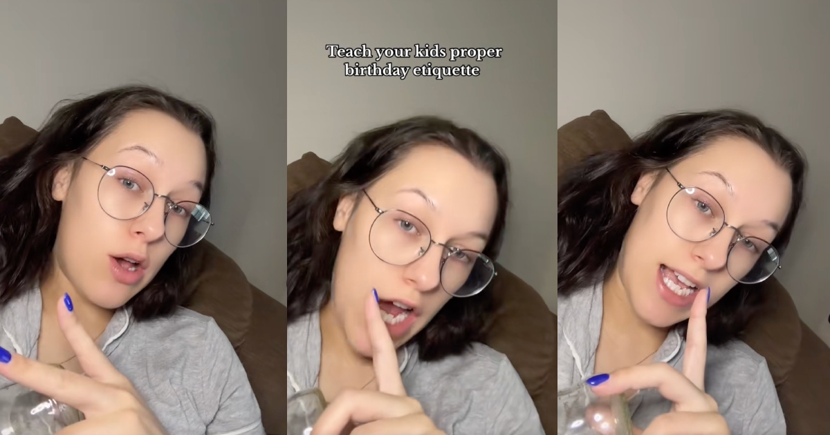 woman talking about kids