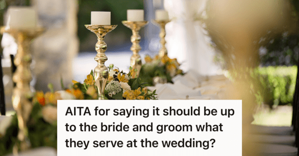 long table decorated for a wedding