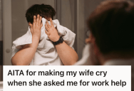 Injured Husband Snapped At His Wife For Asking A Work Question While He Was Showering, So His Cruel Comments Left Their Relationship Badly Tarnished