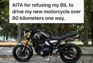 Husband Bought A Brand New Motorcycle, But Tension Exploded When His In-Laws Tried To Give The First Ride To Someone Else