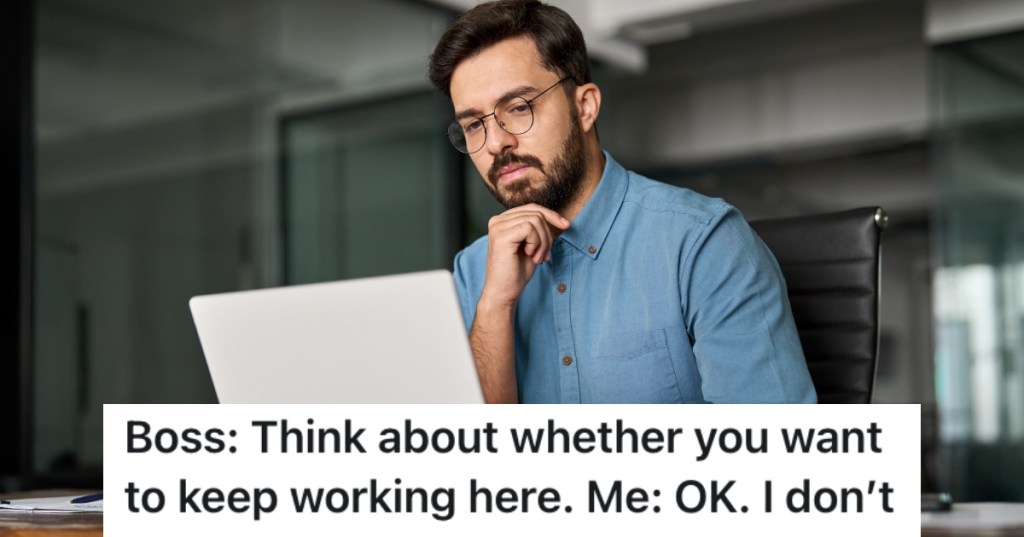 man working on computer