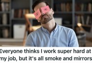 This Guy Worked Hard To Get Where He Is, But Now His Job Requires Very Little Actual Work