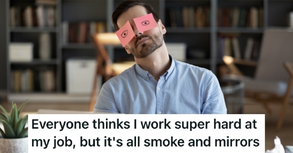 guy sleeping on the job