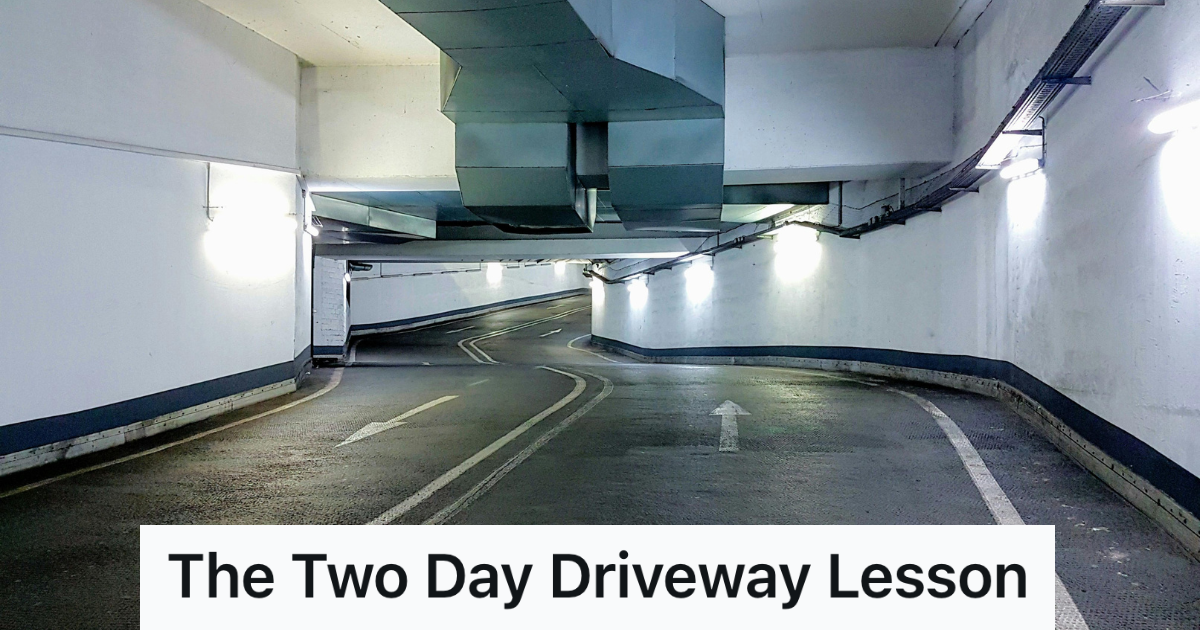 parking garage entrance