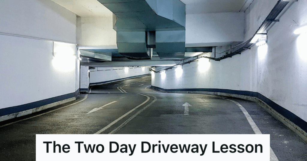 parking garage entrance