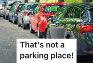 A Homeowner’s Rude Neighbor Kept Blocking Cars in on the Street, So They Did the Same to Him and the Guy Ended Up Getting a Fine