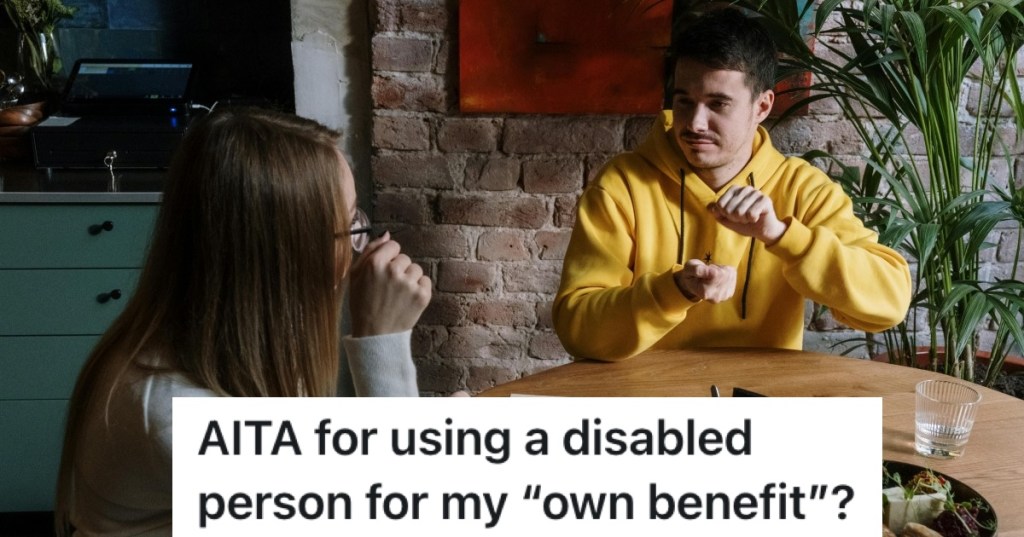 people sharing a conversation in sign language