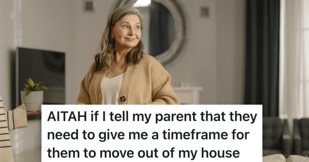 happy older woman
