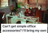 She Provided Her Own Supplies When Her Job Refused, But Her Bosses Were Having None Of That