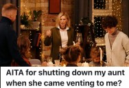 Her Aunt Suffers From Mental Health Issues, And Her Long-Term Relationship Recently Broke Up. But When The Real Reason Is Revealed, Her Niece Won’t Bite Her Tongue.