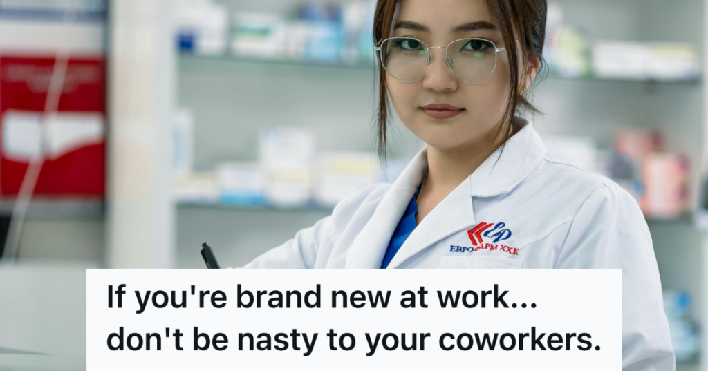 pharmacist working a shift