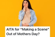 A Woman Announced Her Pregnancy At A Mother’s Day Gathering, But Some People At The Party Weren’t Happy About It