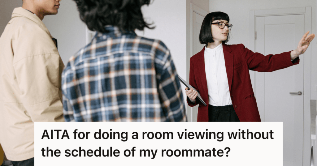 realtor doing an apartment showing