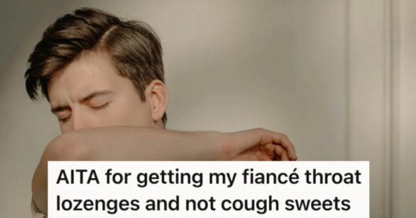 A man covering his mouth