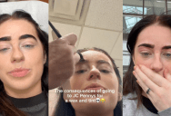 A Customer Said Her Brow Wax And Tint At A JCPenney Store Didn’t Go As Planned