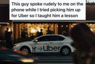Impatient Passenger Spoke Rudely To His Uber Driver, So He Canceled The Ride And Left Him Waiting In The Freezing Cold