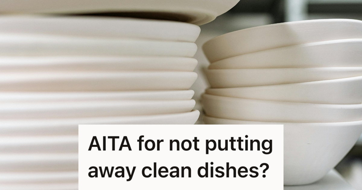 stack of white dishes piled up