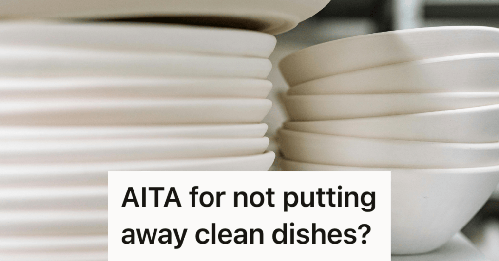 stack of white dishes piled up