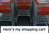 A Man Was Mistaken For A Store Employee By A Rude Shopper, So He Followed Her And Blocked Her Car With Her Cart