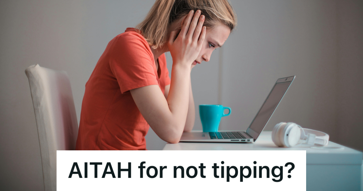 stressed out woman at her computer