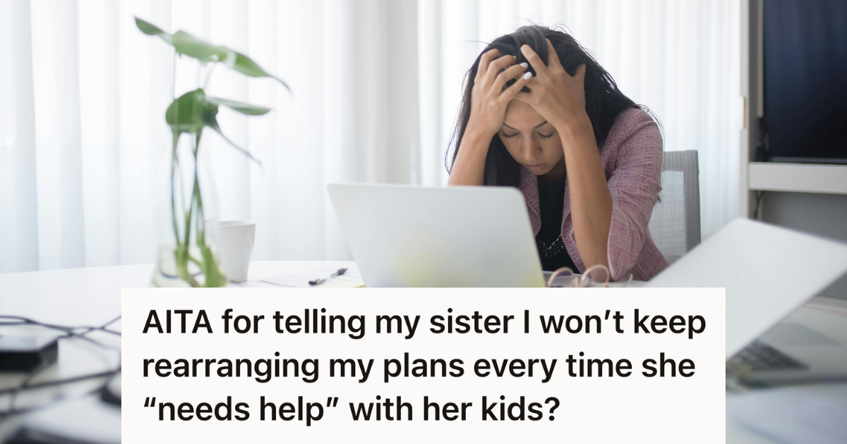 stressed woman sitting at her computer