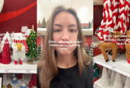 ‘Either I got older or…’ – Target Shopper Said That She Thinks Their Christmas Decorations Are Tacky