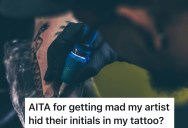 Customer Brings a Meaningful Family Tattoo To An Artist To Replicate Exactly, But Then The Tattoo Artist Hid Their Initials In The Design