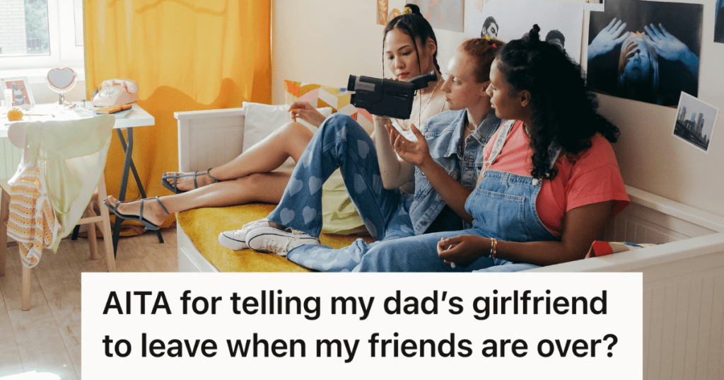 teenagers hanging out in their room