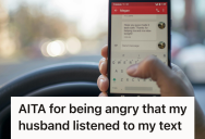 Husband Hit “Read Aloud” On His Wife’s Private Text Message, So She Reminded Him That Marriage Doesn’t Mean Zero Boundaries