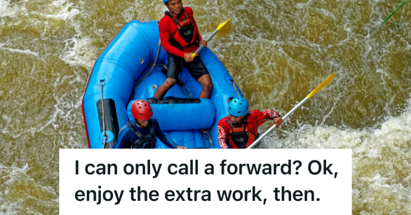 three man rafting in a river