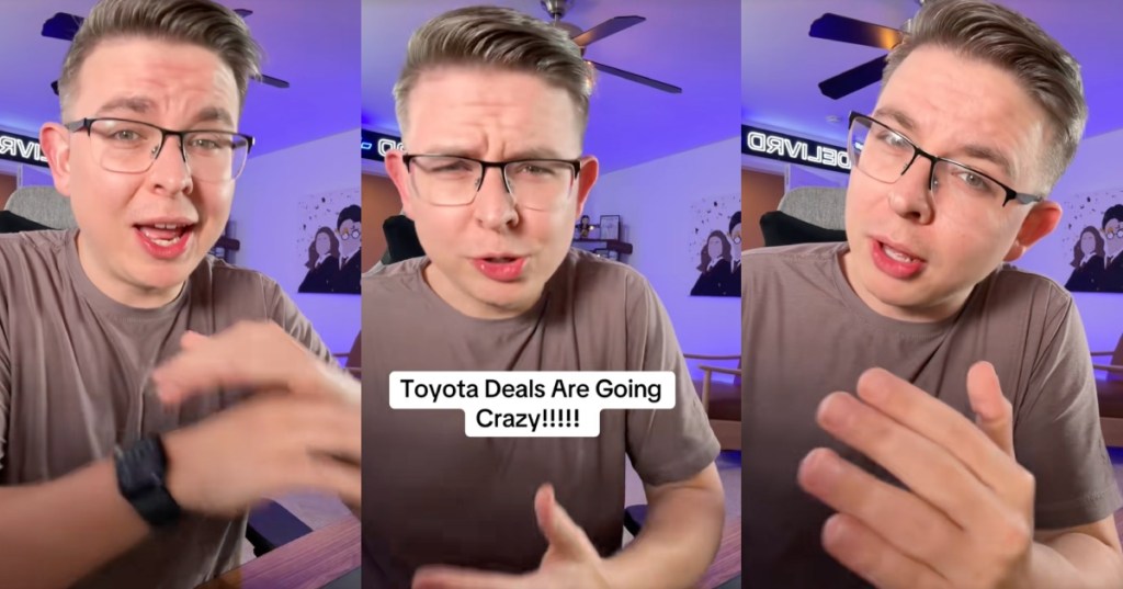 man talking about cars