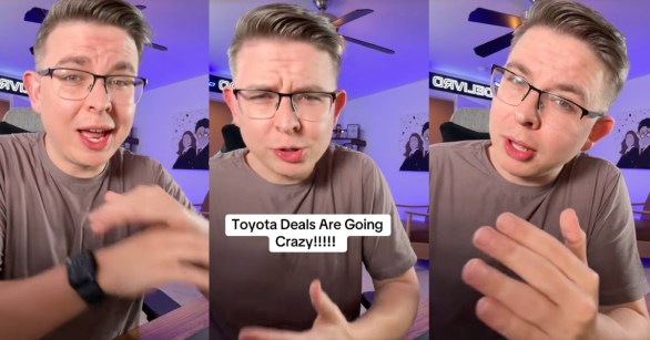 man talking about cars