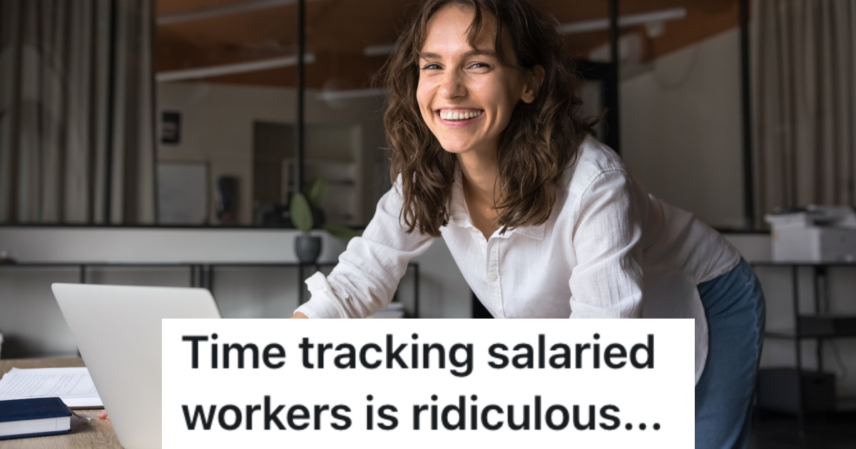 An Employee Who Worked Overtime Was Told They Werent Working Enough, So They Figured Out a Way to Trick the Time Tracking Software Their Company Implemented woman with a computer