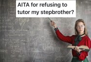 13-Year-Old Bookworm Loves Tutoring Their Classmates in English, But She Refuses When Her Stepmom Demands She Teach Her Older Stepbrother