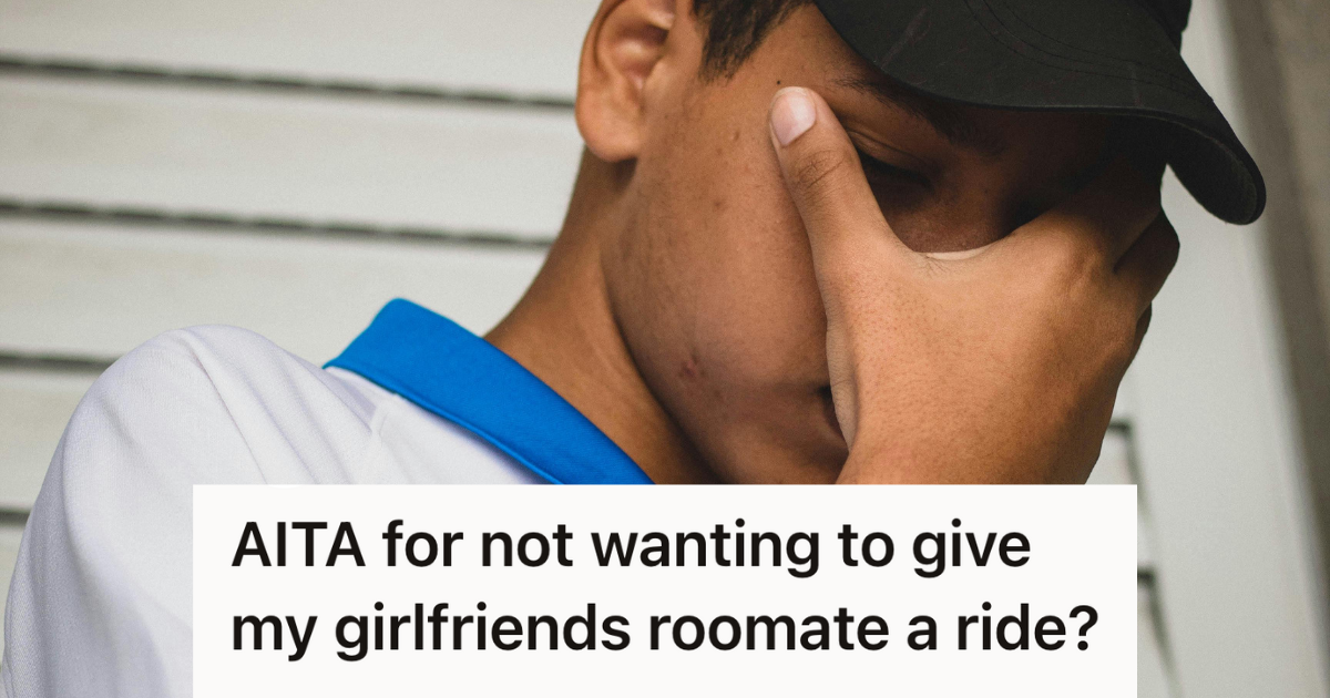 upset young man putting hands over face