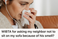 Homeowner’s Kind Neighbor Helped Her Assemble A Sofa, But When Her Living Room Started To Smell Like An Auto Shop, Her Gratitude Turned To Embarrassment