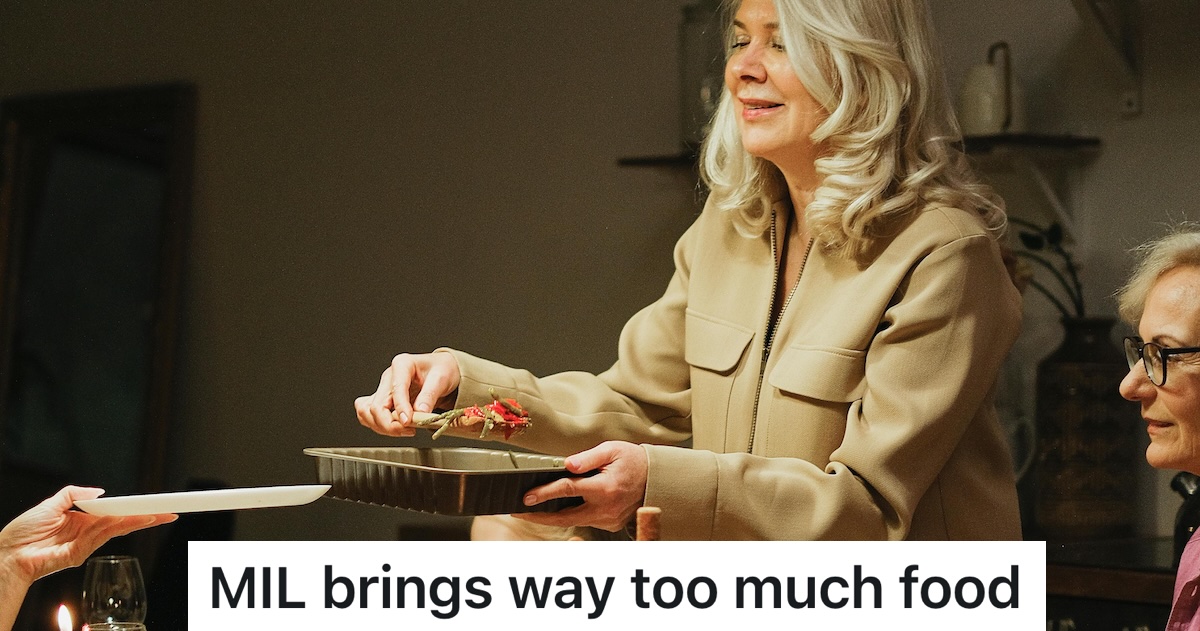  Mom Hosts Halloween Party And Orders Plenty Of Food, But Mother In Law Shows Up With Enough To Feed An Army And Hijacks The Event